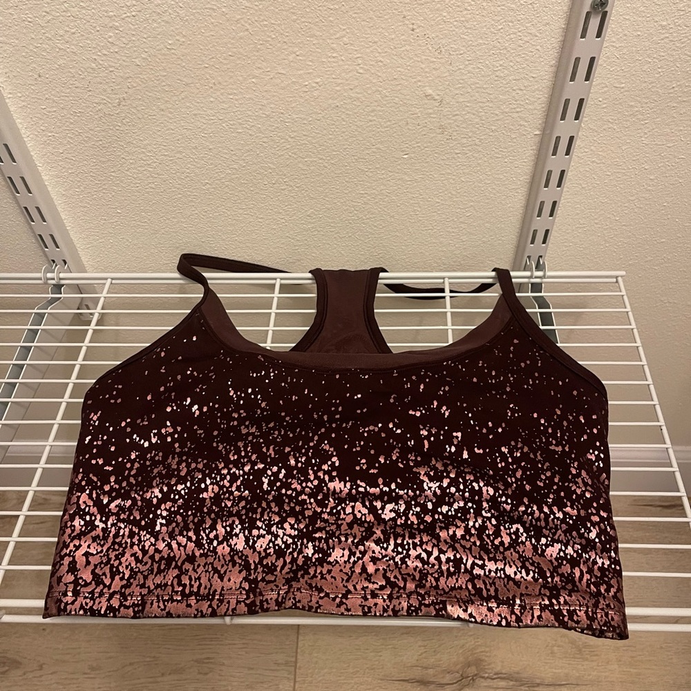 Longline sports bra